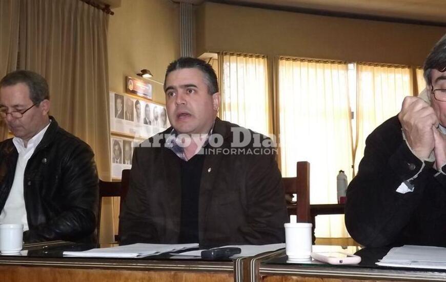 En conjunto. Attoresi y Coradini los autores del proyecto.