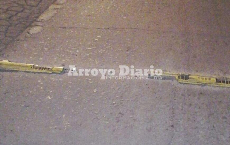 Dañado. Así está el reductor en estos momentos.