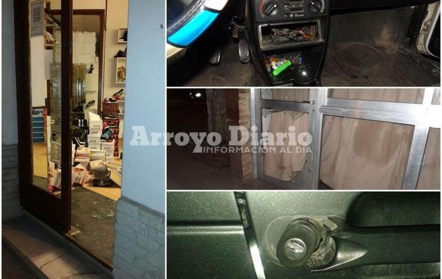 Compilado. Algunos de los hechos que se registraron el fin de semana reflejados en imágenes.