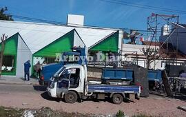 Ultimando detalles. Desde el gremio trabajaban en los &uacute;ltimos detalles previo al evento.