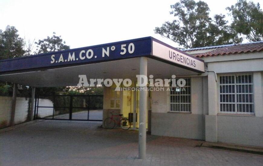 Al hospital. El herido fue trasladado al Hospital N°50 donde recibió las primeras atenciones.