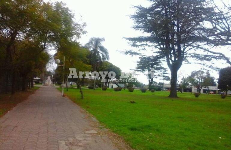 Plaza San Martín. Hermosa postal para comenzar la mañana.