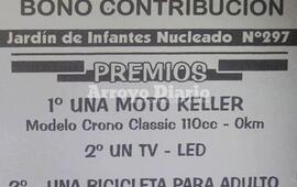 Imagen de Se volverá a sortear el Bono del Jardín Nucleado N° 297