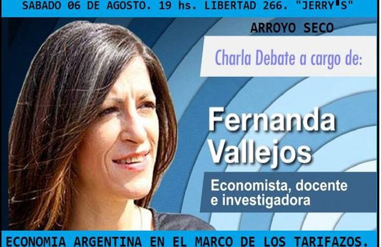 Imagen de Tarifazos: charla a cargo de Fernanda Vallejos