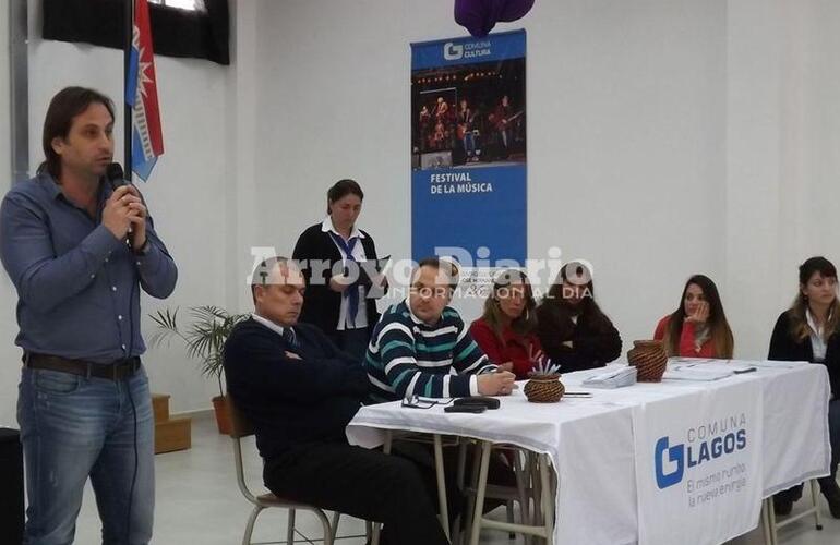 En el SUM. El acto se realizó en el Salón de Usos Múltiples del Centro Cultural