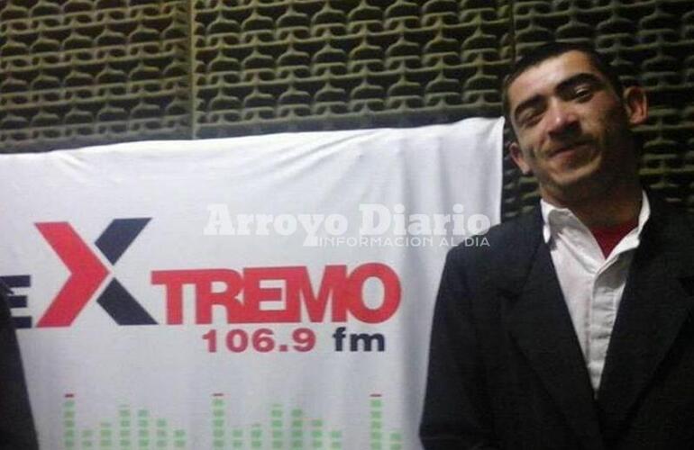 En la radio. Esta ma&ntilde;ana "Panchito" en los estudios de Radio Extremo 106.9