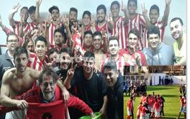 Riberas festeja el triunfo sobre su clásico rival Porvenir Talleres
