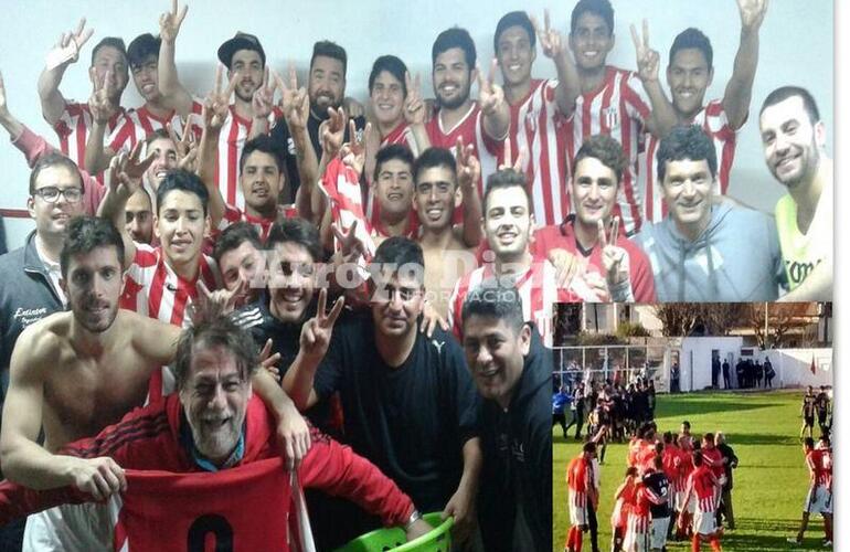 Riberas festeja el triunfo sobre su clásico rival Porvenir Talleres