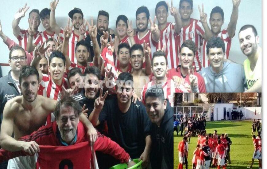 Riberas festeja el triunfo sobre su clásico rival Porvenir Talleres