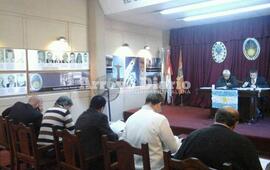 En sesión pública. Los ediles en pleno desarrollo de la sesión del día de la fecha.