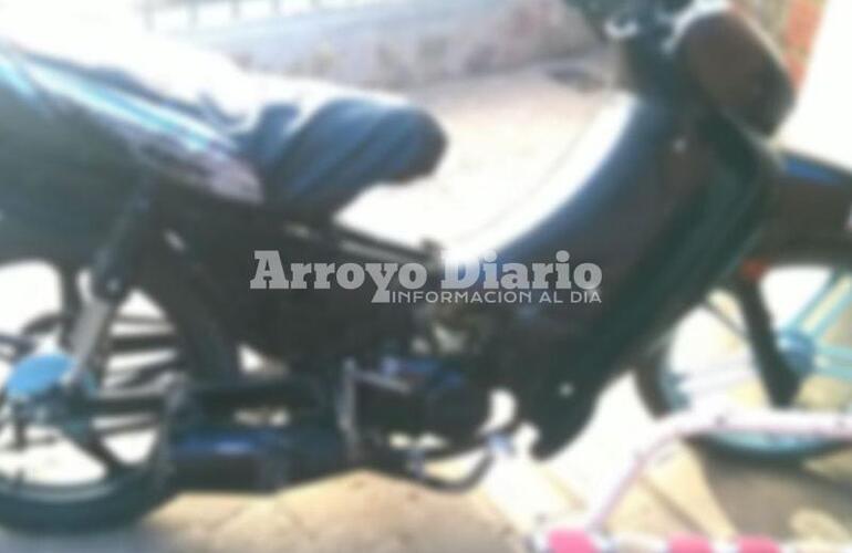 La tiene de nuevo. Finalmente la v&iacute;ctima pudo recuperar su moto.