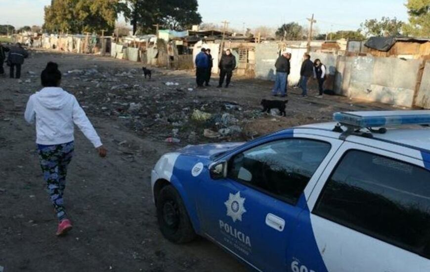La zona donde fue encontrado el cuerpo del joven. Foto: Alan Monz&oacute;n
