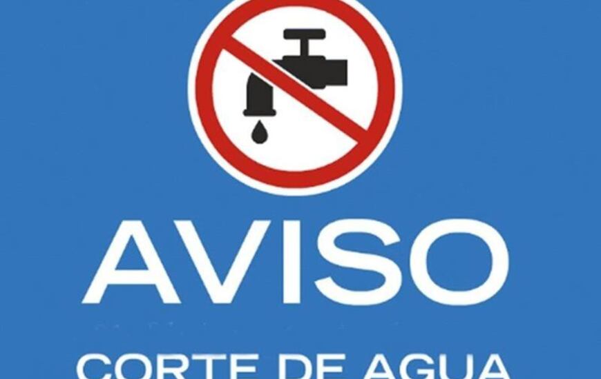 Imagen de Corte en el suministro de agua potable