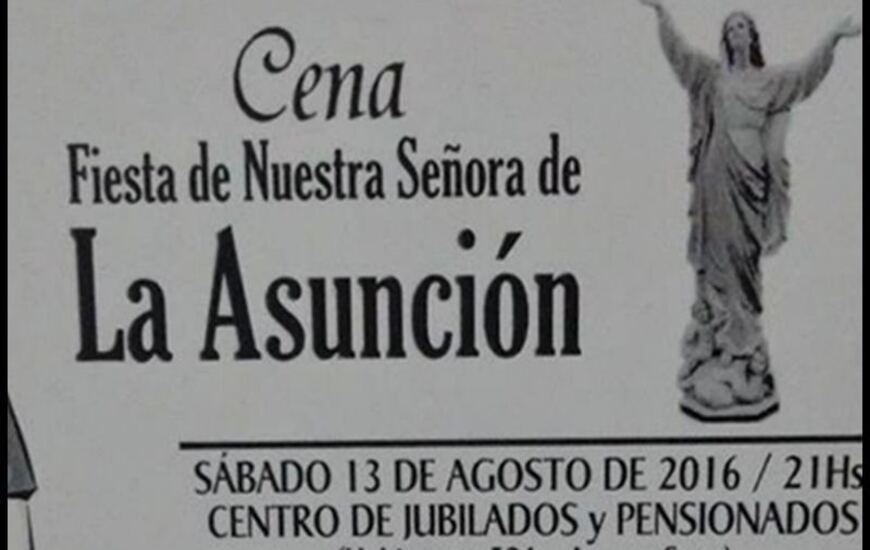 Imagen de Cena � Fiesta de �Nuestra Se&ntilde;ora de la Asunci&oacute;n�