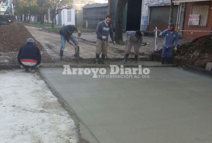 Imagen de Va tomando forma: avanzan las obras en Rivadavia y San Nicolás