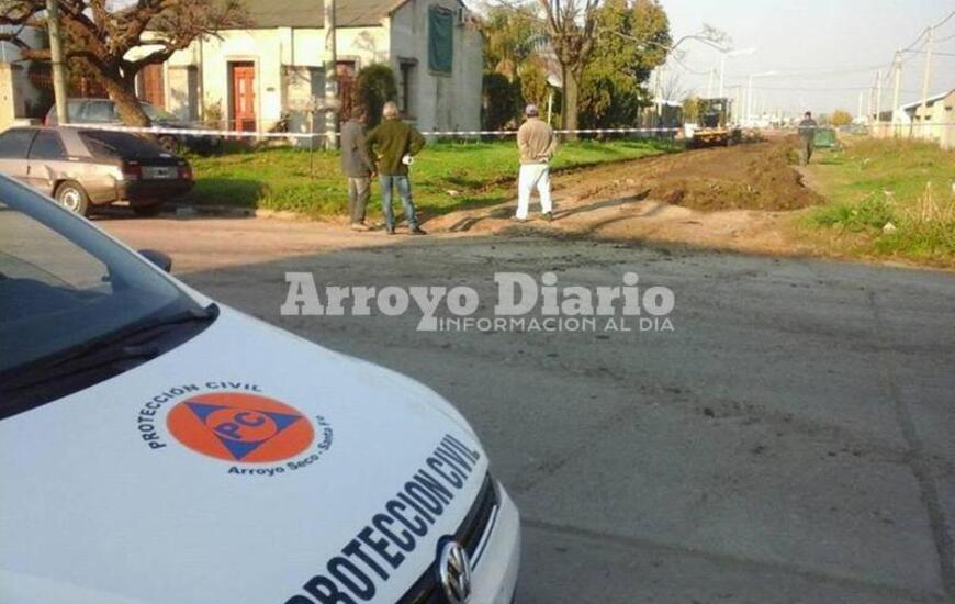 Imagen de En video: Escape de gas en Churchill y San Mart&iacute;n
