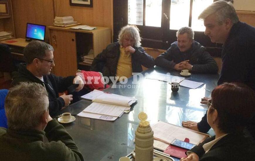 En el despacho de Esper. Este fue el espacio elegido para la reuni&oacute;n de este mi&eacute;rcoles.