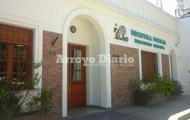 Frente a la plaza. La Biblioteca de Arroyo Seco est&aacute; en Belgrano 514