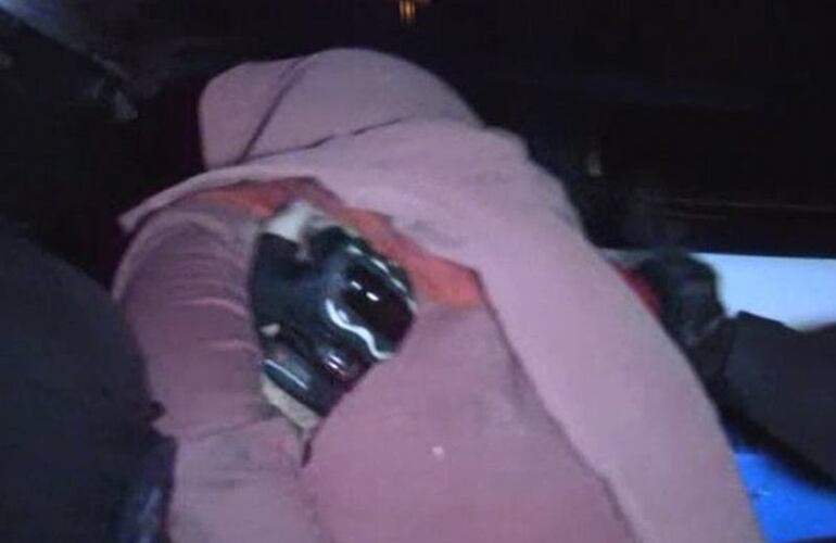 Im&aacute;genes de la detenci&oacute;n de Soza. Foto: captura de pantallaEl Tres