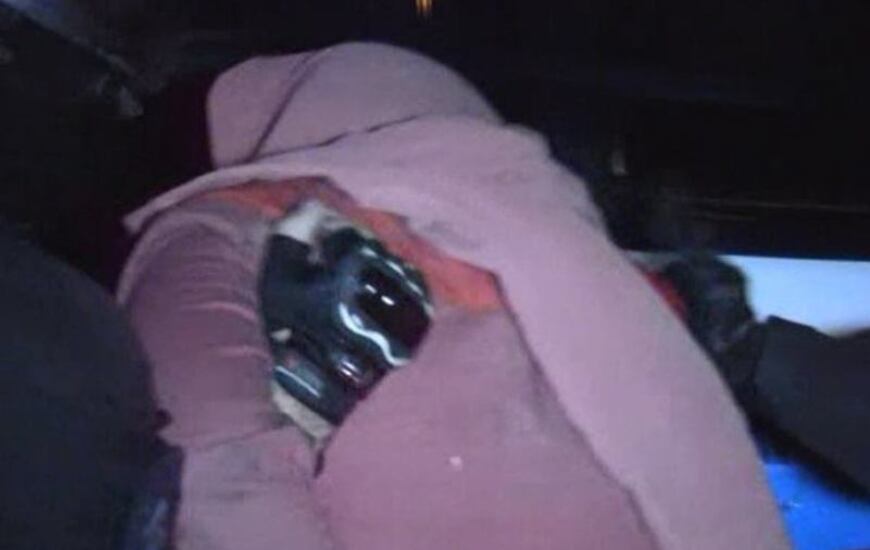 Im&aacute;genes de la detenci&oacute;n de Soza. Foto: captura de pantallaEl Tres