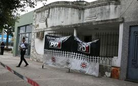 La escena del crimen, en Avellaneda al 1900. Foto: Alan Monz&oacute;n/Rosario3.com
