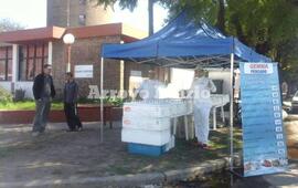 Juan B. Justo y Rivadavia. En esta zona se encontraba el cami&oacute;n de Pescado para Todos
