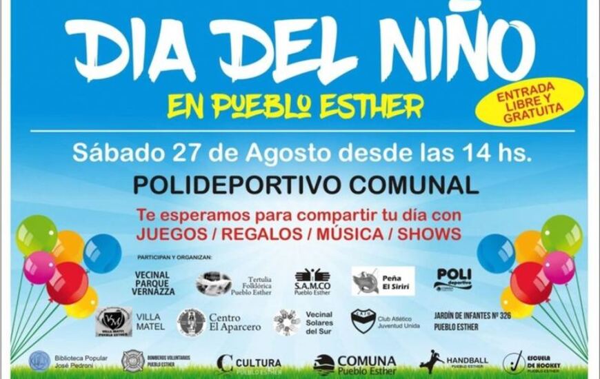 Imagen de Festejos por el Día Del Niño en Pueblo Esther