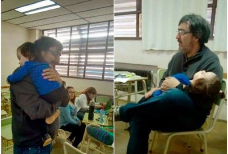 Imagen de El gesto de un profesor universitario que conmueve en las redes sociales