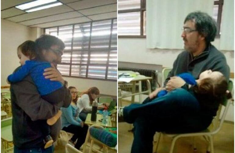 Imagen de El gesto de un profesor universitario que conmueve en las redes sociales