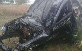 Se desconocía el motivo del vuelco del vehículo. Foto: infomaciel.com