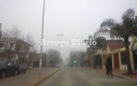 Poca visibilidad. La neblina complicaba la buena visibilidad en la zona