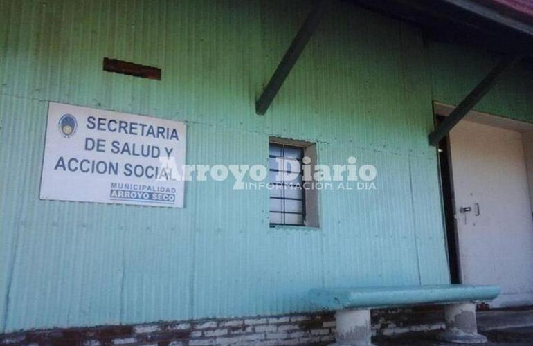 Galpones. Las oficinas de Acción Social funcionan en el cruce de las vías del ferrocarril y calle 9 de Julio