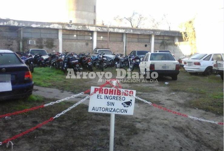 Con vigilancia las 24 horas. El predio cuenta con cámara de seguridad pero no se pudo detectar el robo en el momento. Foto: Archivo AD