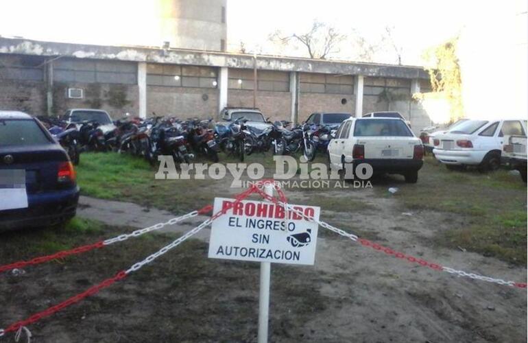 Con vigilancia las 24 horas. El predio cuenta con cámara de seguridad pero no se pudo detectar el robo en el momento. Foto: Archivo AD