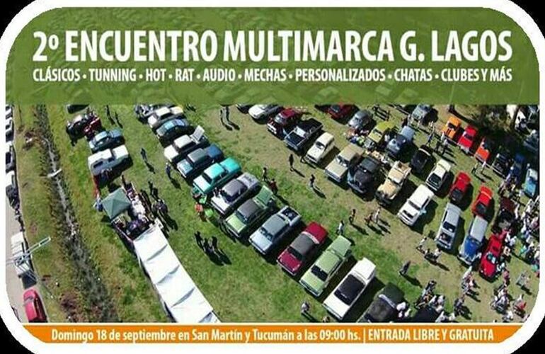 Imagen de 2&deg; Encuentro Multimarcas en General Lagos