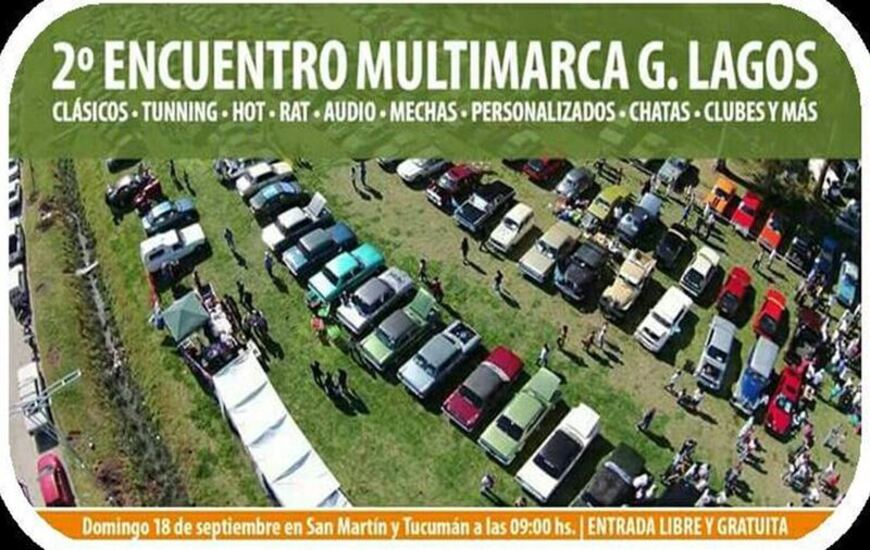 Imagen de 2&deg; Encuentro Multimarcas en General Lagos