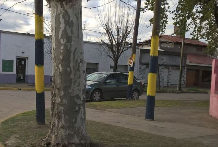 A la redacción. Las imágenes fueron enviadas esta tarde por una vecina a nuestro diario.