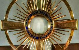 La manifestaci&oacute;n de la Virgen de Guadalupe en Santa Fe.