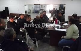 En el SUM. La reunión tuvo lugar en el Salón de Usos Múltiples Gloria Gennai del Centro Cultural.