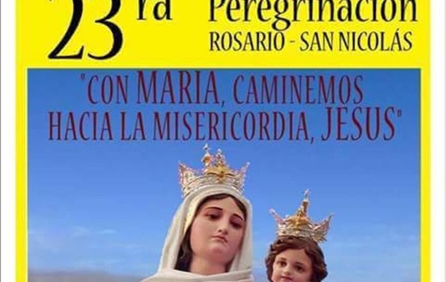 Imagen de Este fin de semana es la 23ª peregrinación Rosario-San Nicolás