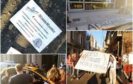 San Lorenzo al 1300. Algunas de las imágenes de la protesta en el centro de Rosario