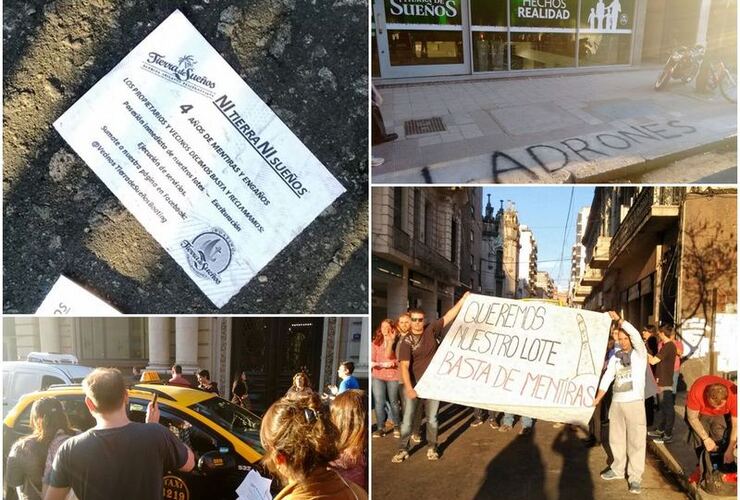 San Lorenzo al 1300. Algunas de las imágenes de la protesta en el centro de Rosario