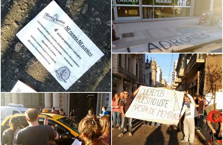 San Lorenzo al 1300. Algunas de las imágenes de la protesta en el centro de Rosario