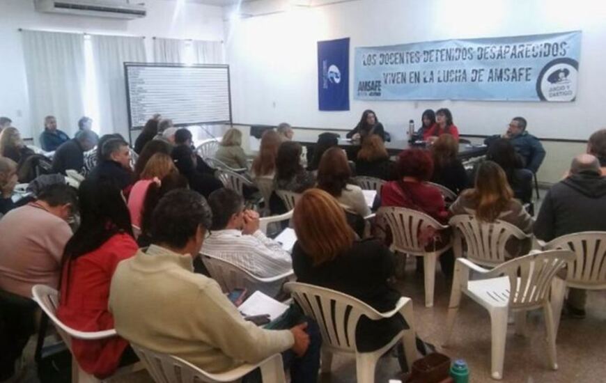 Reunión de delegados seccionales de Amsafé
