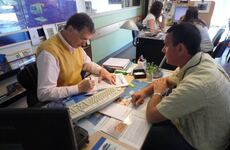 M&aacute;s beneficios para el afiliado. Sergio Gaudio y Sergio Ricci firmando el convenio. Foto: Facebook