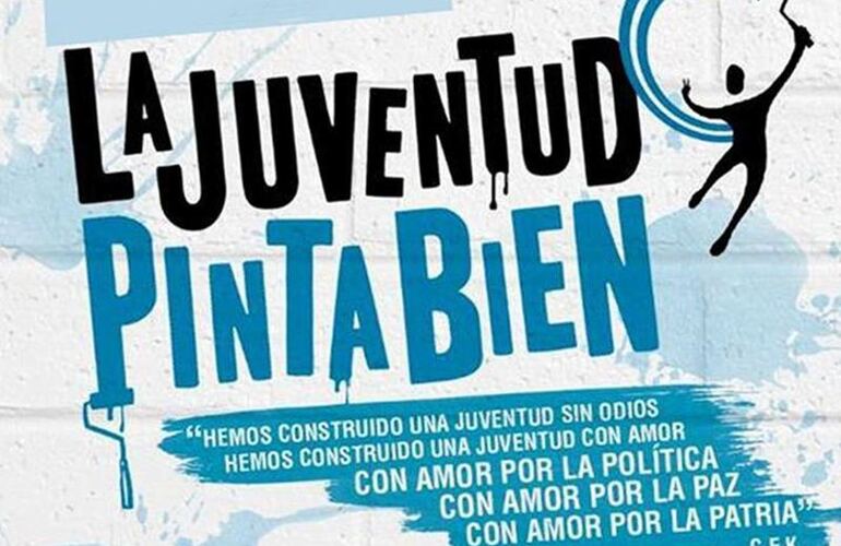 Imagen de La Juventud Pinta Bien en la Escuela N° 6036