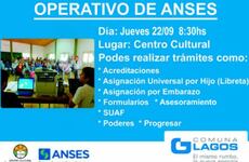 Imagen de Operativo de ANSES en General Lagos