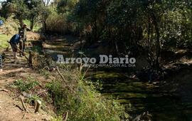Primeras tareas. Los trabajos se iniciaron en el día de ayer.