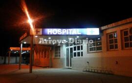 Al Hospital. Personal del Comando trasladó esta mañana a la víctima de la agresión al Hospital Provincial N° 50.