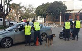 Bv. Mansueto Maiorano y 9 de Julio. Uno de los sectores elegidos para los controles de este miércoles.